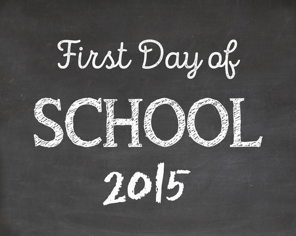 First Day of School Printable Laura Pea Photography
